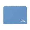 Separatoare A5 DURABLE cu 5 file A-Z, polipropilenă embosată, transparente 365006