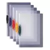Mapă cu clemă DURABLE SWINGCLIP 30 A4, transparentă (pachet de 25) 226001