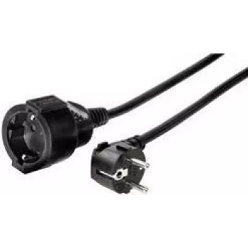 Cablu prelungitor e+p SV 32 3m negru Schuko 1 priză 16A