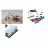 File de index autocolante DURABLE TABFIX® 200x10 mm, transparente, 5 bucăți 840219