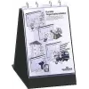 Folii pentru flipchart DURABLE A3 format landscape, pachet de 10, transparente antireflex 857719