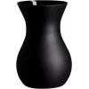 Vază pentru flori Ritzenhoff & Breker ANNALENA din sticlă neagră mată, conică, 180 mm 816693
