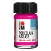 Marabu Porcelain & Glass Paint, Glossy, Raspberry, 15 ml 11150039131