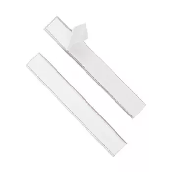 Suport autoadeziv pentru etichete DURABLE LABELFIX® 200x20 mm, transparent, 10 buc. 802019