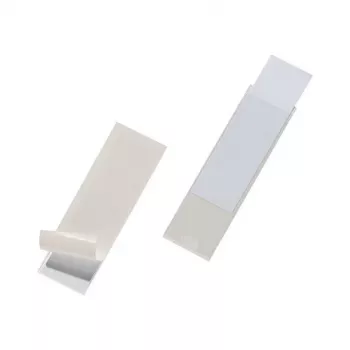 Buzunar autocolant DURABLE POCKETFIX 100x30 mm, transparent, 10 buc. 807319