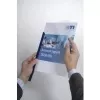 Șine de legare cu clemă DURABLE A4, capacitate 100 file, PP transparent, 50 buc. 293919