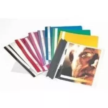 Mapă de raport DURABLE A4+, polipropilenă transparentă, set de 50 257005