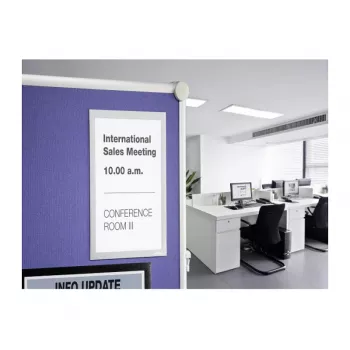 Ramă de informare DURABLE DURAFRAME GRIP A4, autoadezivă, neagră, 1 bucată 496823