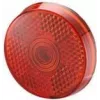 Lumină de siguranță intermitentă LED pentru bicicletă FISCHER cu prindere cu clemă pentru îmbrăcăminte, genți și rucsacuri, neagră (85467)