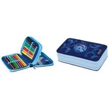 Penar cu două compartimente HERLITZ Dolphin Ride, 23 piese, umplut, fermoar, interior colorat 400205858