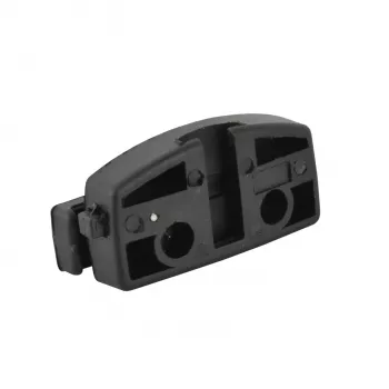 Suport pentru lacăt de bicicletă FISCHER pentru tije de șa, potrivire universală, plastic negru, 1 buc. (85913)