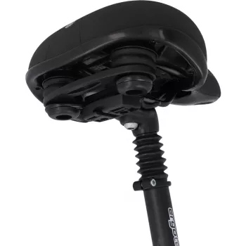 Suport pentru lacăt de bicicletă FISCHER pentru tije de șa, potrivire universală, plastic negru, 1 buc. (85913)