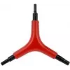 Set de chei hexagonale cu trei brațe FISCHER 4/5/6 mm, oțel călit, tip Y 85513