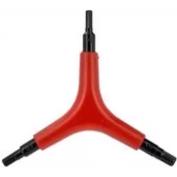 Set de chei hexagonale cu trei brațe FISCHER 4/5/6 mm, oțel călit, tip Y 85513