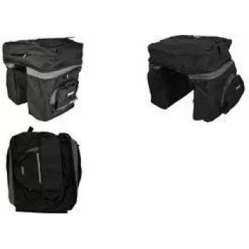 Geantă de bicicletă FISCHER, neagră, 17 L, 86245:FISCHER