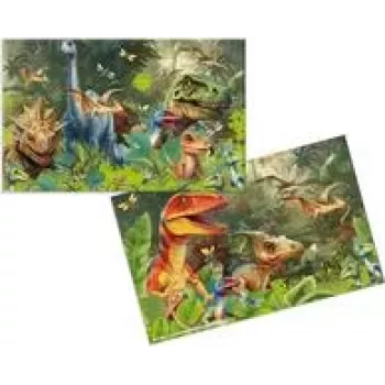 Suporturi de birou HERMA din carton Dino World – pachet de 3 (19743)