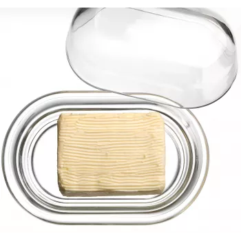 Untieră din sticlă cu capac Ritzenhoff & Breker STYLE 190x130x70 mm 812022