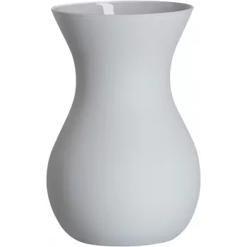 Vază conică pentru flori Ritzenhoff & Breker ANNALENA, sticlă mată gri, 180 mm, 816723