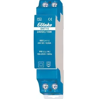 Sursă de alimentare în comutație pentru șină DIN Eltako SNT15-24VDC/15W 24V DC 15W 0,625A 20000168