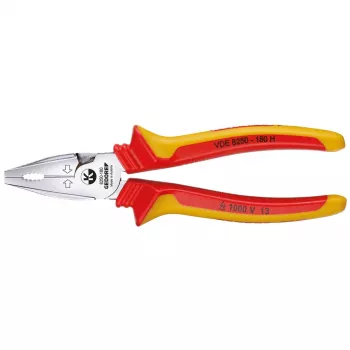 Clește combinat de forță cu izolație de mâner GEDORE VDE 180 mm (1550950)
