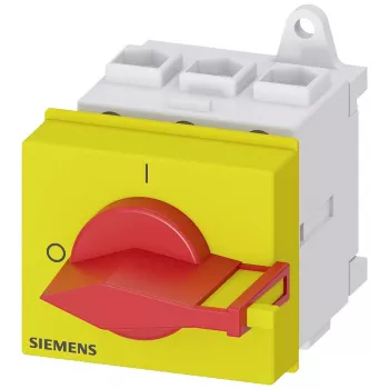 Întrerupător de sarcină Siemens SENTRON 3LD2 tripolar 25A 690V roșu/galben 3LD21300TK13