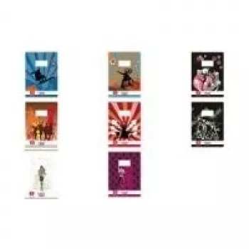 Caiet școlar Herlitz X-Book A4, cu pătrățele cu 2 margini, 16 file, 80 g/m², fără lemn, certificat FSC 3322807