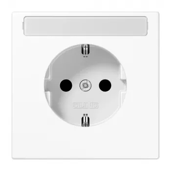 Priză Schuko JUNG LS 1520 BFKINA WW tip F, alb alpin