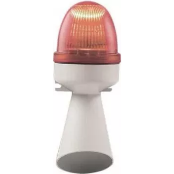 Goarnă de combinație Grothe portocalie HUPE WL 6311 24 V DC (31341)
