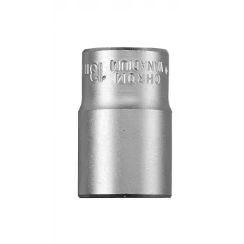 Cheie tubulară KWB 372213 cu antrenare de 3/8 inch 13 mm, cu 6 colțuri, crom-vanadiu