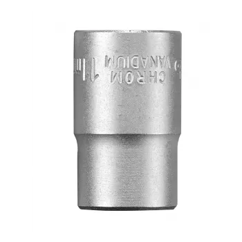 Cheie tubulară kwb 372211 11 mm, antrenare 3/8 inch, oțel crom-vanadiu, cu 6 colțuri