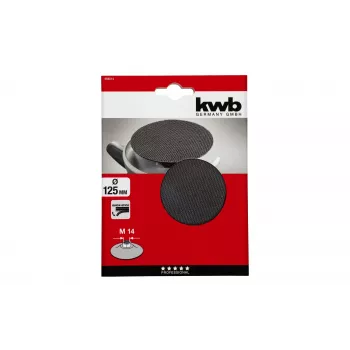 Suport de sprijin cu velcro kwb QUICK-STICK, 125 mm, M14 488014