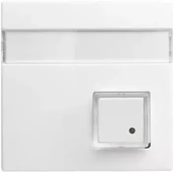 Placă centrală Busch-Jaeger alb alpin pentru module UAE/TAE 1582-0-0397