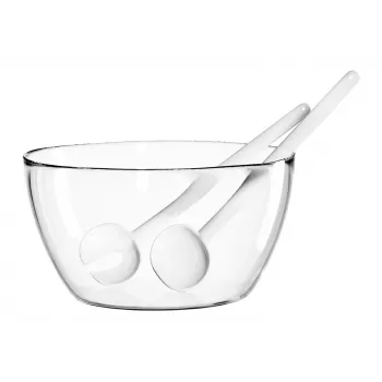 Set de 3 boluri din sticlă transparentă Ritzenhoff & Breker LISA, 818758