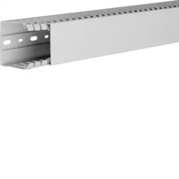 Hager Wiring Duct 2000 x 60 x 60 mm Light Grey HA760060