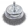 kwb Wire Cup Brush 75 mm, 0.2 mm Crimped Steel, 6 mm Shank for Metal and Stone 606310
