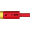Adaptor cuplu Wiha 29701200 pentru TorqueVario-S, ieșire hexagonală 1/4 inch, 133 mm
