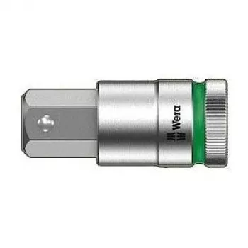 Cheie tubulară cu bit Wera Hex-Plus 8 mm, antrenare 1/2 inch, lungime 60 mm 05003824001