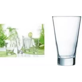 Pahar Esmeyer Arcoroc Shetland, 350 ml, sticlă, rezistent la mașina de spălat vase, fund greu, 1 bucată 410-343