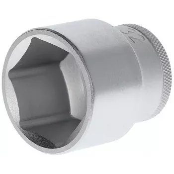 Cheie tubulară hexagonală GEDORE 1/2 inch, 32 mm, 6 colțuri, cromată, DIN 3124 6132740
