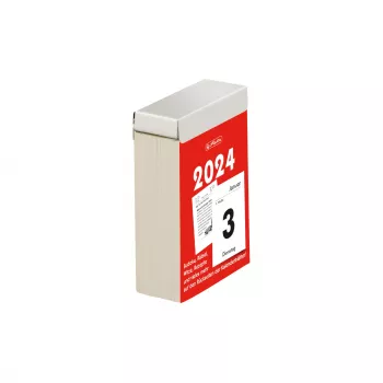 Calendar de perete cu rupere zilnică Herlitz nr. 3, 2024, piața germană, 1 bucată 50045341