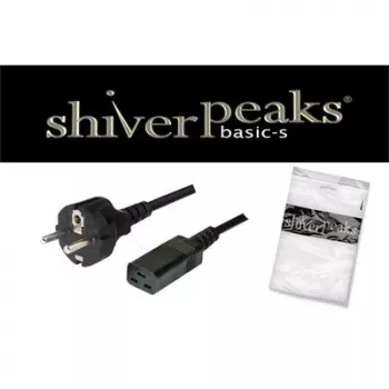 Cablu de alimentare SHIVERPEAKS Basic Schuko la IEC C19, 3 m, 16 A, negru BS60015-S