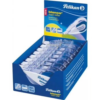 Corector cu bandă Pelikan blanco Maxi, 4,2 mm x 10 m, fără solvenți, alb 340315