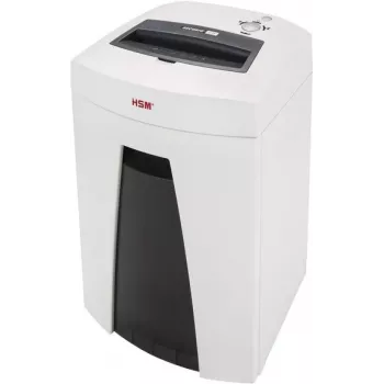 Distrugător de documente cu tăiere în fâșii HSM SECURIO C18, 18 coli, 25 L, negru 1910111