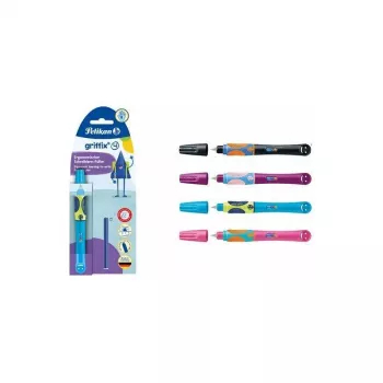 Penițe de schimb Pelikan griffix pentru stilouri, A + L asortate (8 pentru începători, 2 pentru stângaci), 10 bucăți 964049