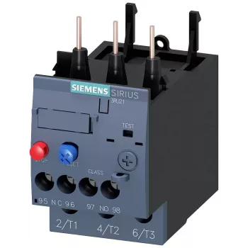 Releu termic de suprasarcină SIEMENS SIRIUS 3RU2126-1KB0, 9,0-12,5A, clasa 10, borne cu șurub, 1NO+1NC