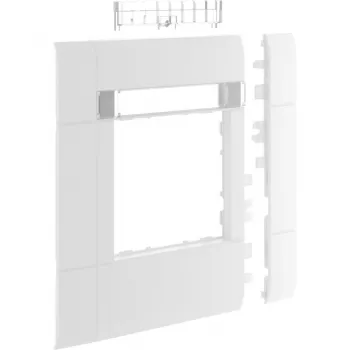 Capac de ramă modular Hager GR1202A9016, alb trafic, 2 rânduri, 120 mm
