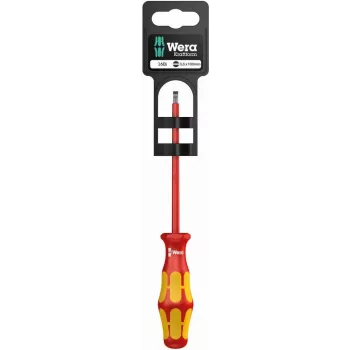 Șurubelniță cu cap plat Wera Kraftform Plus, 4 mm 05100003001