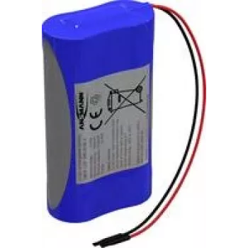 Acumulator Li-Ion ANSMANN 1S2P, 2x 18650, cu cablu, 3,6 V, 7000 mAh 2447-3033-20