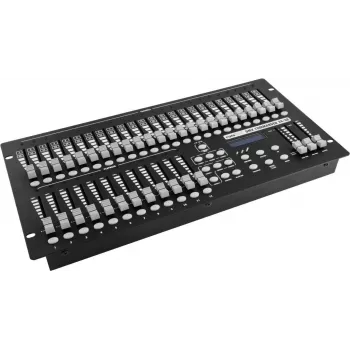 Controler de lumini Eurolite DMX Commander 24/48, 48 canale, montaj în rack 19 inch 70064550