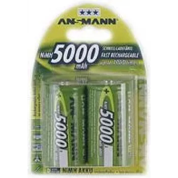 Acumulator ANSMANN D NiMH, 5000 mAh, 1,2 V 5030921
